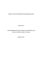 Women's views of the Edinburgh Postnatal Depression Scale