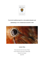 From local to global perspectives: avian malaria dynamics and epidemiology in New Zealand and around the world