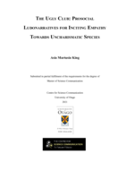 The Ugly Club: Prosocial Ludonarratives for Inciting Empathy Towards Uncharismatic Species