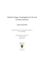 Media ecology, congreational life and Christian identity