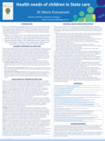 Health needs of children in State care