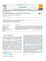 Contrasting approaches to fuel poverty in New Zealand