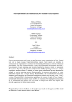 The triple-bottom-line: benchmarking New Zealand’s early reporters