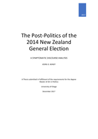 The Post-Politics of the 2014 New Zealand General Election: A Symptomatic Discourse Analysis