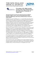 Proceedings of the 208th Otago Medical School Research Society Meeting -  Research Staff Speaker Awards; 24 Aug 2011