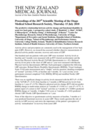 Proceedings of the 203rd Otago Medical School Research Society Meeting -  PhD Student Speaker Awards; 15 Jul 2010