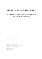 Marginally grounded: Camping ground residence in New Zealand