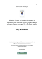 Films to change a climate: the power of narrative in promoting action competency on climate change amongst New Zealand youth
