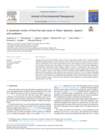 A systematic review of food loss and waste in China: Quantity, impacts and mediators
