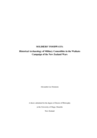 Soldiers' Foodways: Historical Archaeology of Military Comestibles in the Waikato Campaign of the New Zealand Wars