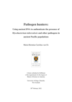 Pathogen hunters: Using ancient DNA to authenticate the presence of M. tuberculosis and other pathogens in ancient Pacific populations