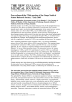 Proceedings of the 178th Otago Medical School Research Society Meeting; 7 Jul 2005