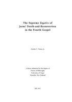 The Supreme Σημεῖον of Jesus' Death-and-Resurrection in the Fourth Gospel