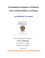 Formulation Strategies to Enhance Nose-to-Brain Delivery of Drugs
