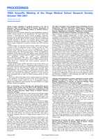 Proceedings of the 159th Otago Medical School Research Society Meeting; 18 Oct 2001