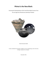 Phimai is the New Black: Assessing the Standardisation of Kiln Fired Phimai Black Ceramics from the Iron Age Site of Non Ban Jak, Northeast Thailand