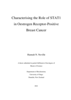 Characterising the Role of STAT1 in Oestrogen Receptor-Positive Breast Cancer