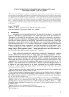 Unjust Enrichment, Proprietary Subrogation and Unsatisfactory Explanations