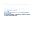 Unspeakable Violence: The UN Truth Commissions in El Salvador and Guatemala