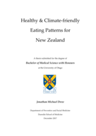 Healthy & Climate-friendly Eating Patterns for  New Zealand