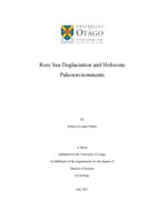 Ross Sea Deglaciation and Holocene Paleoenvironments