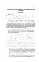 Protecting Children's Interests in Relationship Property Proceedings