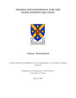 Profile decomposition for the Klein-Gordon equation