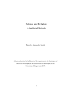 Science and Religion: A Conflict of Methods