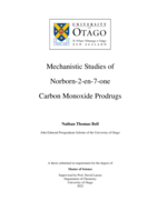 Mechanistic Studies of Norborn-2-en-7-one Carbon Monoxide Prodrugs