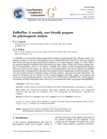 PuffinPlot: A versatile, user-friendly program for paleomagnetic analysis