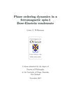 Phase ordering dynamics in a ferromagnetic spin-1 Bose-Einstein condensate
