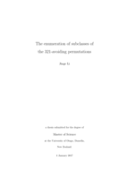 The enumeration of subclasses of the 321-avoiding permutations
