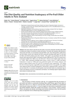 The Diet Quality and Nutrition Inadequacy of Pre-Frail Older Adults in New Zealand