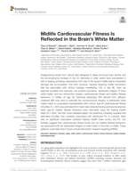 Midlife Cardiovascular Fitness Is Reflected In The Brain's White Matter