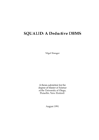 SQUALID: A deductive DBMS