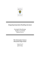 Integrating expectation handling into Jason