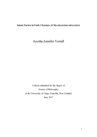 Innate Factors in Early Clearance of Mycobacterium tuberculosis