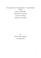 The appropriation of cultural safety: A mixed methods analysis
