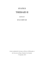 Statius, Thebaid 2: Edited with a Commentary