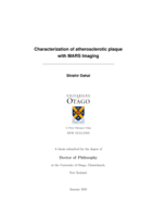 Characterization of atherosclerotic plaque with MARS imaging