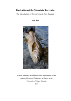 Dart Athwart the Mountain Torrents: The Introduction of Brown Trout to New Zealand