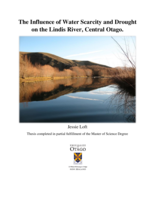 The Influence of Water Scarcity and Drought on the Lindis River, Central Otago.