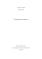 The Visual Literacy of Māori Law