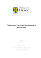 The Influence of Exercise and Hyperlipidaemia on Breast Cancer