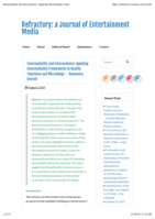 Intermediality and interventions: Applying intermediality frameworks to reality television and microblogs