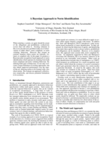 A Bayesian approach to norm identification