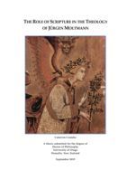 The role of scripture in the theology of Jürgen Moltmann
