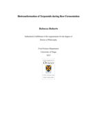 Biotransformation of terpenoids during beer fermentation