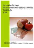 Information Package for Users of the New Zealand Estimated Food Costs 2014