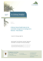 A Marine Cultural Health Index for the sustainable management of mahinga kai in Aotearoa – New Zealand